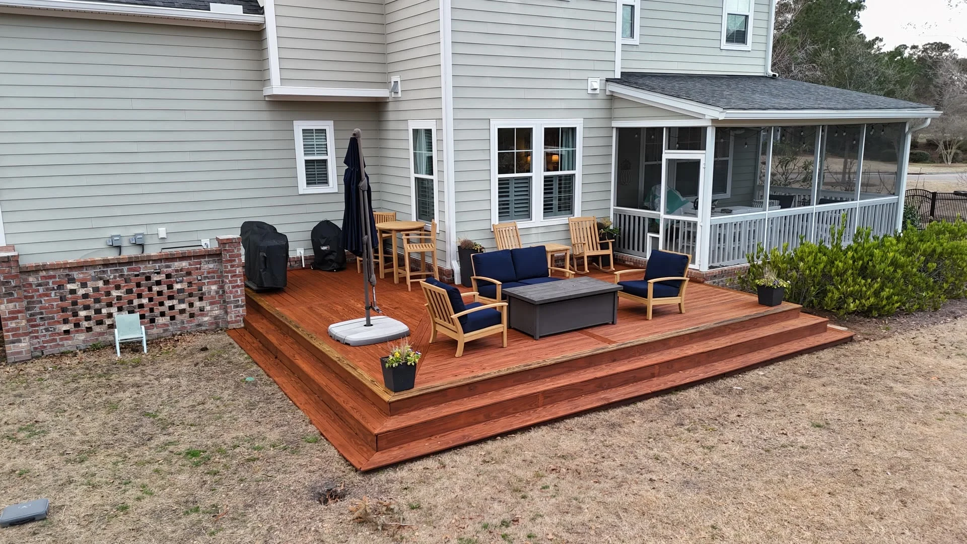 Deck Restoration — after